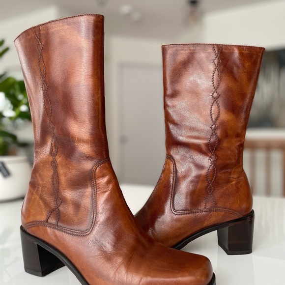 Leather boots made in Peru - Picture 3 of 5